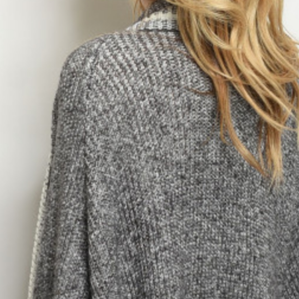 MAIZIE Cozy Warm Soft Open Front Long Sleeve Oversized Knit Cardi Sz Medium NWT - Picture 6 of 7